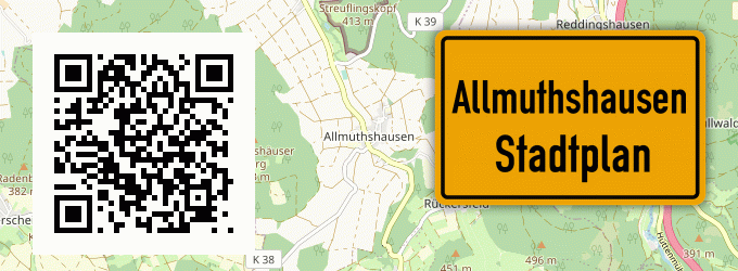 Stadtplan Allmuthshausen