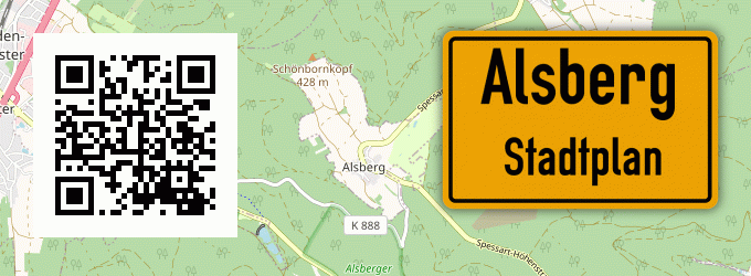 Stadtplan Alsberg