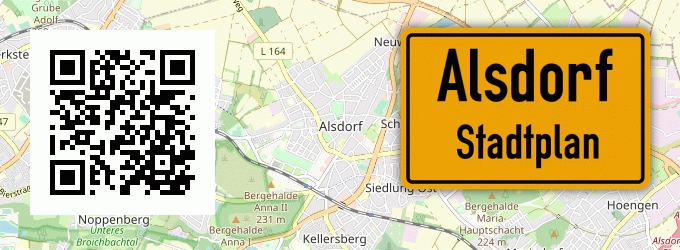 Stadtplan Alsdorf