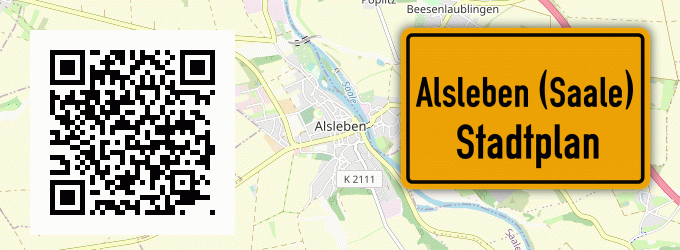 Stadtplan Alsleben (Saale)