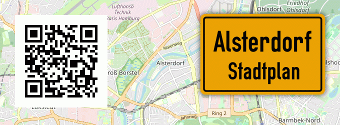 Stadtplan Alsterdorf