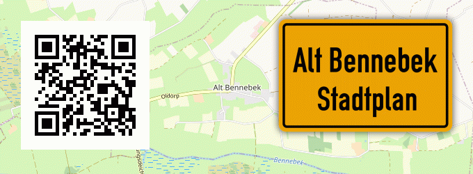 Stadtplan Alt Bennebek