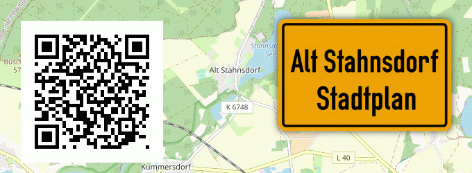 Stadtplan Alt Stahnsdorf