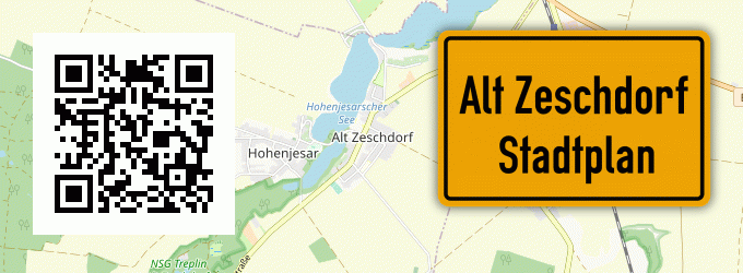 Stadtplan Alt Zeschdorf