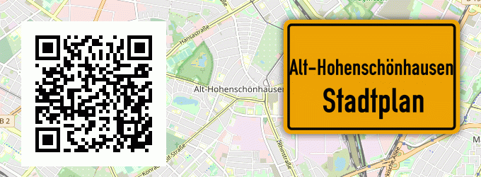 Stadtplan Alt-Hohenschönhausen