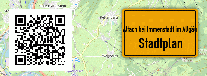 Stadtplan Altach bei Immenstadt im Allgäu
