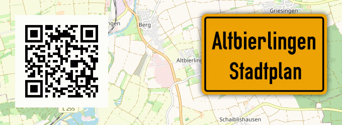 Stadtplan Altbierlingen