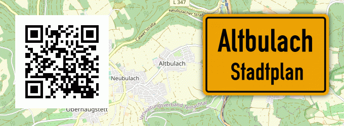 Stadtplan Altbulach