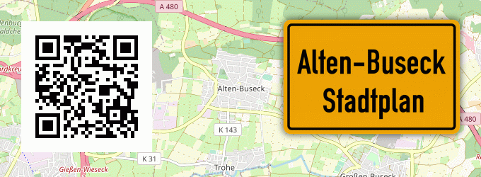 Stadtplan Alten-Buseck