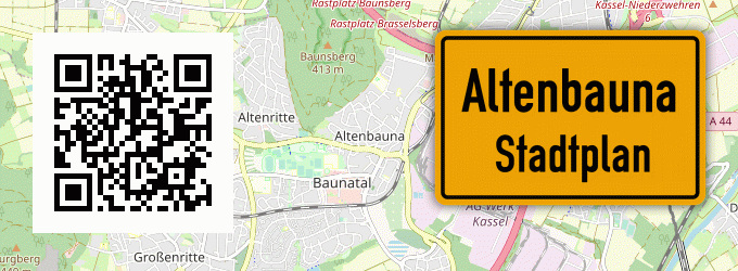 Stadtplan Altenbauna