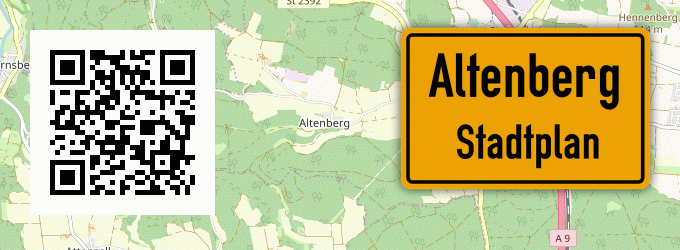 Stadtplan Altenberg