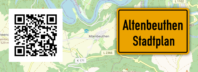 Stadtplan Altenbeuthen