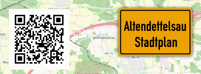 Stadtplan Altendettelsau