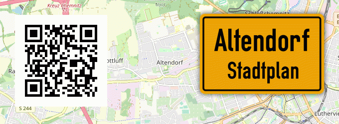 Stadtplan Altendorf, Niederelbe
