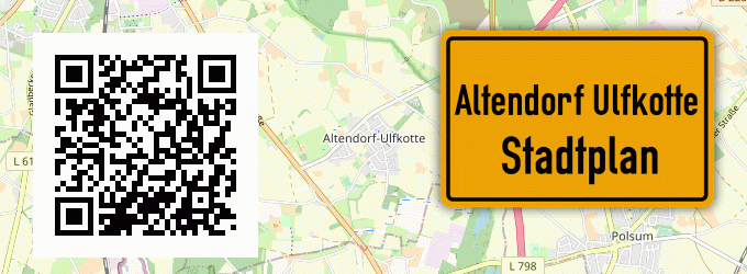 Stadtplan Altendorf Ulfkotte