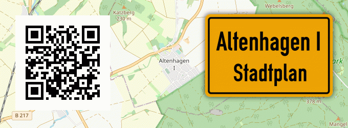 Stadtplan Altenhagen I