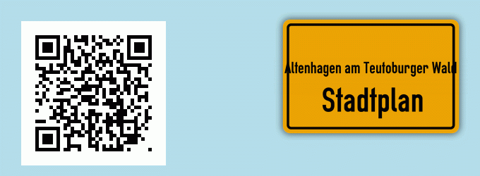 Stadtplan Altenhagen am Teutoburger Wald