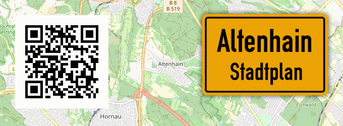 Stadtplan Altenhain, Taunus