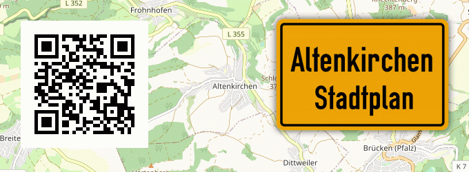 Stadtplan Altenkirchen, Pfalz