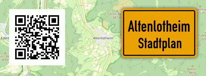 Stadtplan Altenlotheim