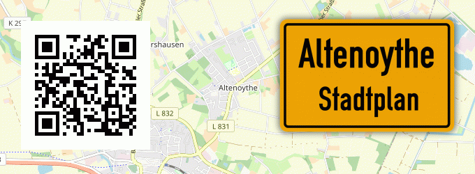 Stadtplan Altenoythe