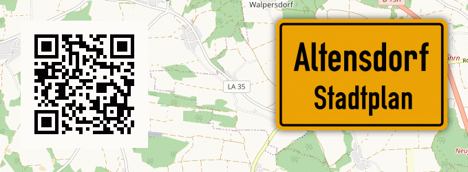 Stadtplan Altensdorf, Niederbayern