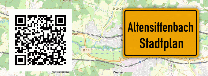 Stadtplan Altensittenbach