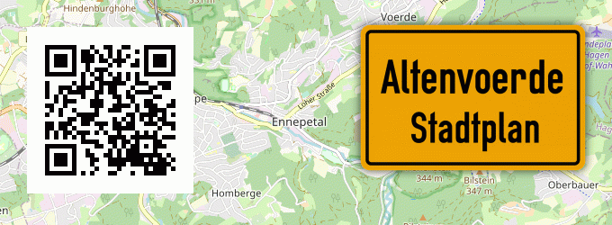 Stadtplan Altenvoerde