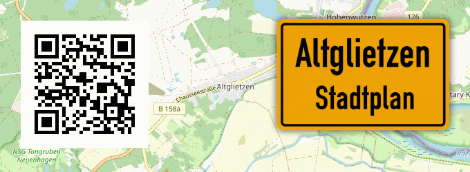 Stadtplan Altglietzen