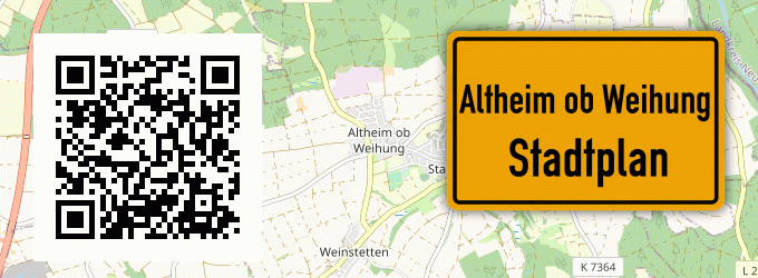 Stadtplan Altheim ob Weihung
