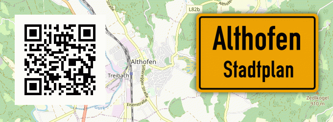 Stadtplan Althofen