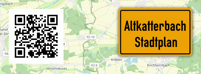 Stadtplan Altkatterbach