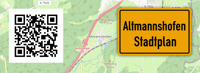 Stadtplan Altmannshofen