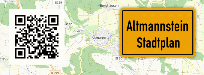 Stadtplan Altmannstein