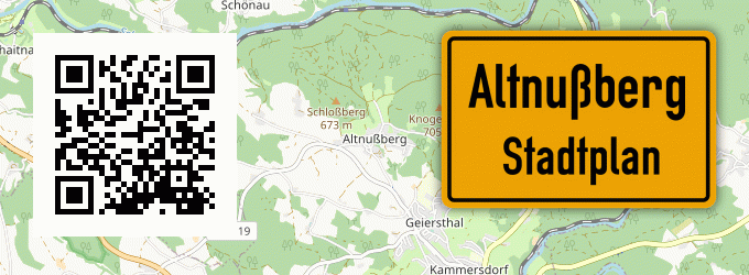 Stadtplan Altnußberg
