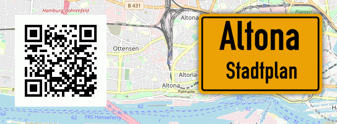 Stadtplan Altona