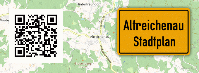 Stadtplan Altreichenau