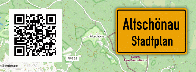 Stadtplan Altschönau