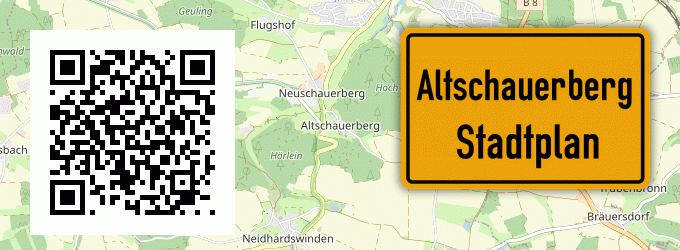 Stadtplan Altschauerberg