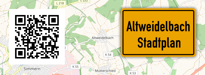 Stadtplan Altweidelbach