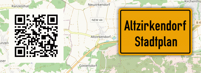 Stadtplan Altzirkendorf