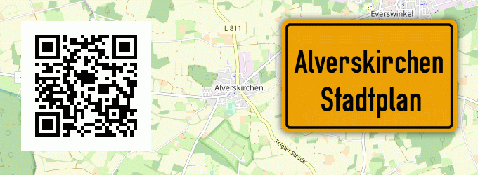 Stadtplan Alverskirchen
