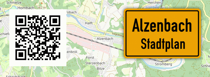 Stadtplan Alzenbach