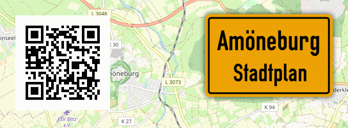Stadtplan Amöneburg