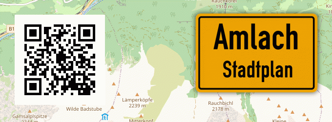 Stadtplan Amlach