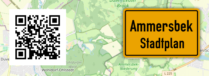 Stadtplan Ammersbek