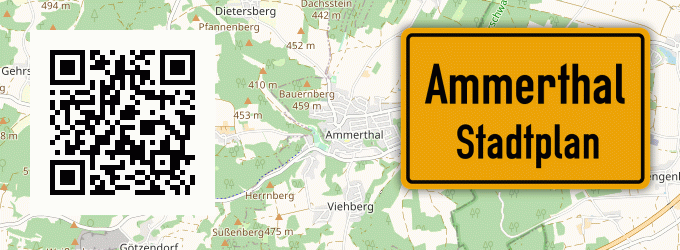 Stadtplan Ammerthal, Oberbayern