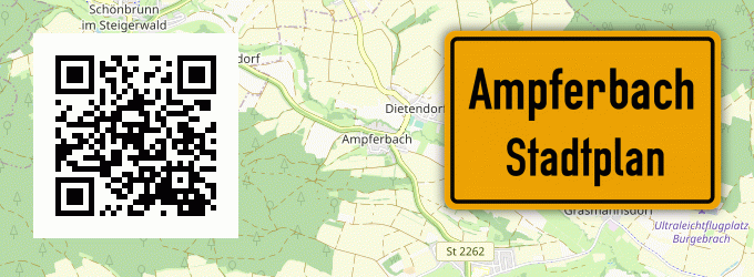 Stadtplan Ampferbach