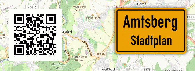 Stadtplan Amtsberg