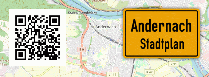 Stadtplan Andernach